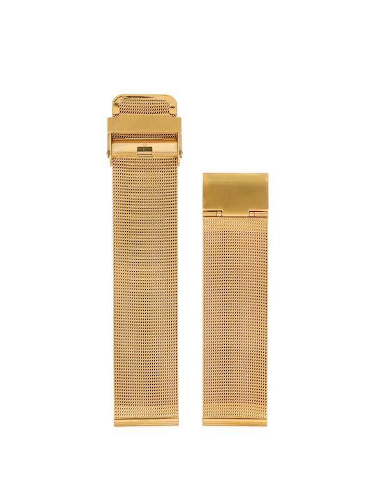 Μεταλλικό Μπρασελέ Χρυσό 10mm