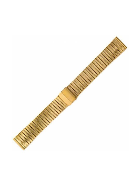 Metallic Bracelet Gold 18mm