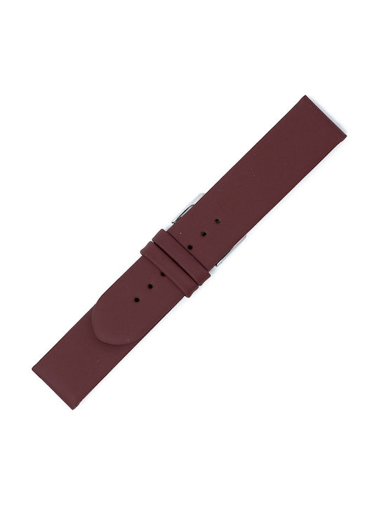 KOSTELO Lederriemen Burgundisch 20mm
