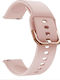 Rubber Strap Pink 20mm