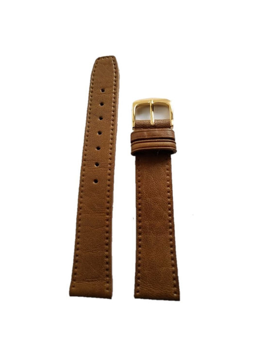 Leather Strap Brown 18mm