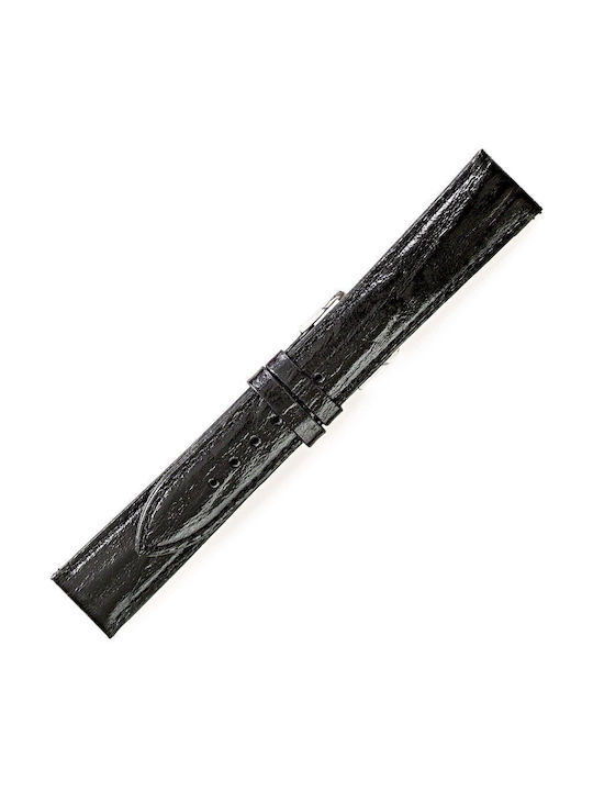 Leather Strap Black 20mm