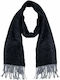 Women's Wool Scarf Black