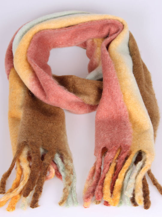 Women's Wool Scarf Brown