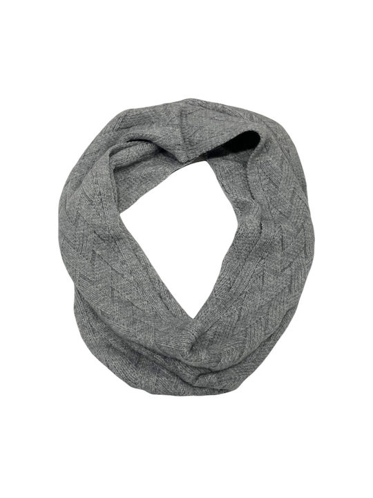 Women's Wool Neck Warmer Gray