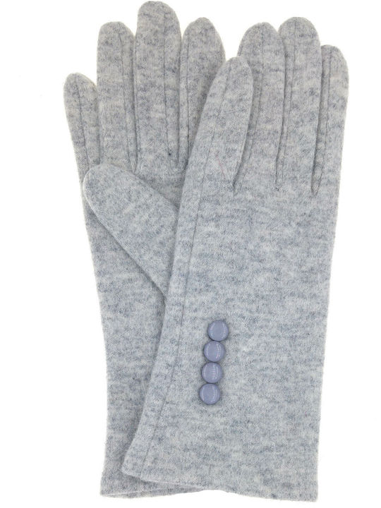 Gray Wolle Handschuhe