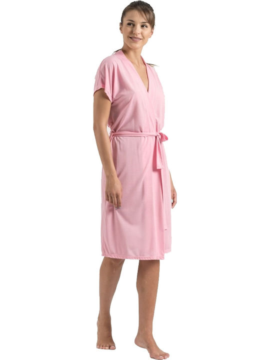 Jeannette Lingerie Summer Women's Robe Pink
