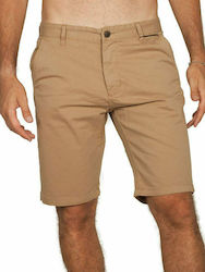 Harvest Ανδρική Βερμούδα Chino Καφέ