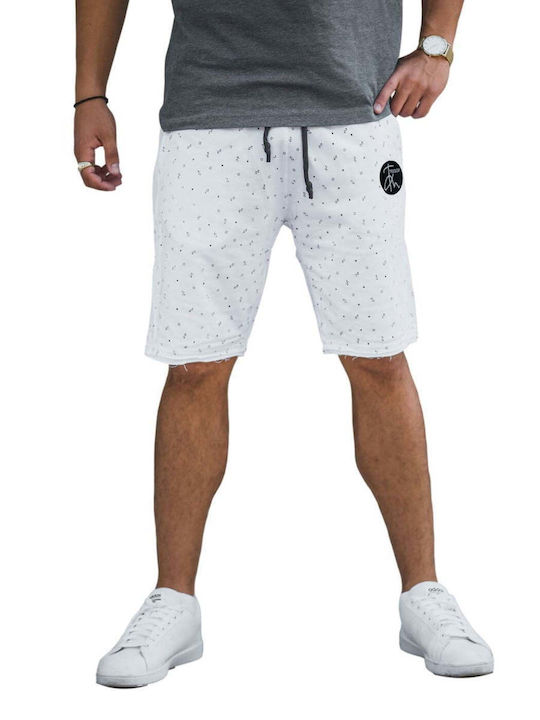 Yolofashion Men's Athletic Shorts White