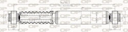 Open Parts Shock Absorber 1pcs for Citroen Berlingo