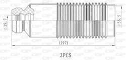 Open Parts Σετ Αμορτισέρ 4τμχ Open Parts Σετ Αμορτισέρ 4τμχ