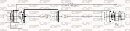 Open Parts Αμορτισέρ 1τμχ για Hyundai ix20 / i20