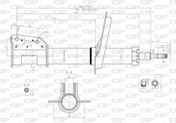 Open Parts Αμορτισέρ 1τμχ για Fiat Brava