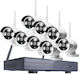 Jortan Surveillance System Hd Nvr Kit Jortan 8 Cameras Wireless Cameras IP with Recorder NVR