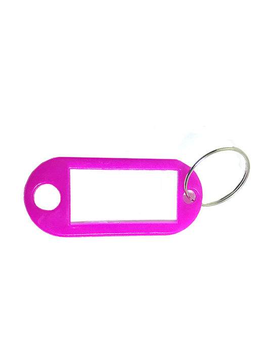 Plastic Keychain Label Set 100pcs