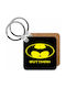 Keychain Wallet Buttman Wooden