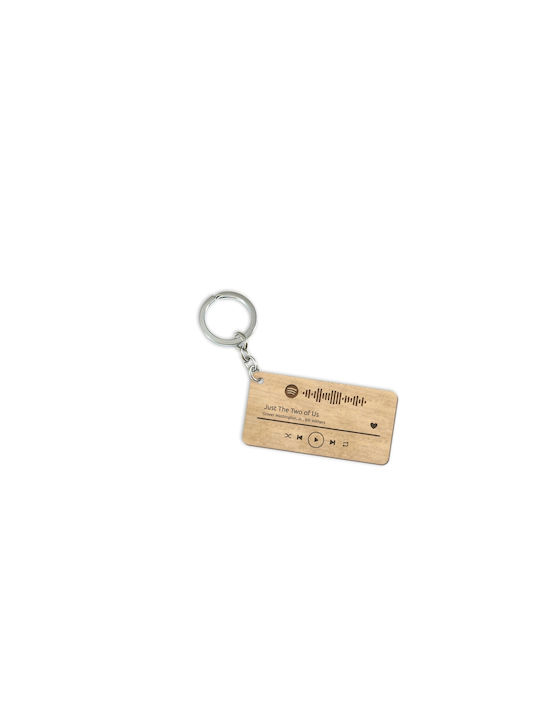 Lucrat manual Keychain Lemn pentru Cupluri Cafenea