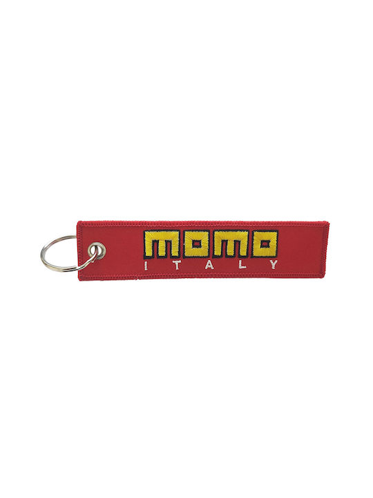 Keychain Fabric Red