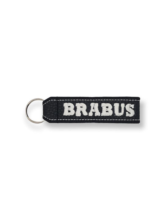 Keychain Brabus Piele Negru