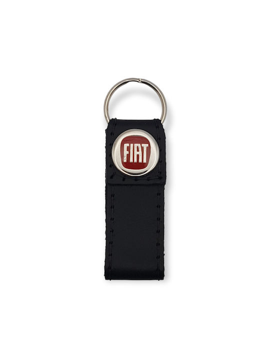 Keychain Leather Black