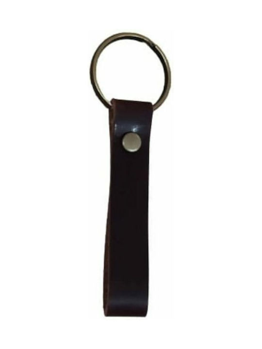 Lucrat manual Keychain Piele