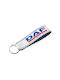 Keychain Daf Fabric White