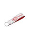 Keychain Fabric White