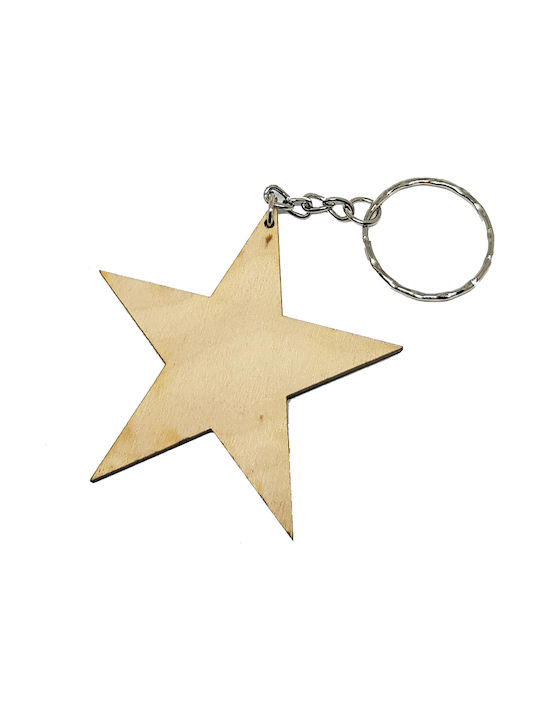 Woodseason Keychain Lemn