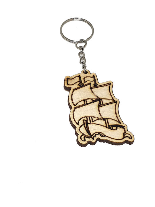 Woodseason Keychain Wooden