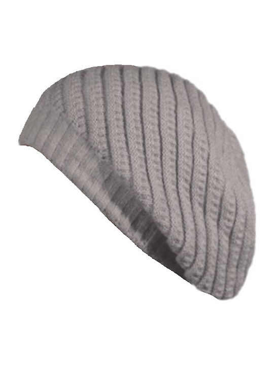 Beanie Unisex Beanie Gestrickt in Gray Farbe