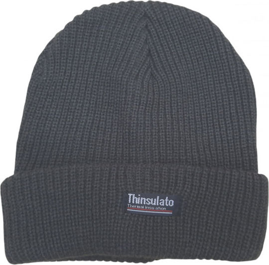Beanie Männer Beanie Gestrickt in Khaki Farbe