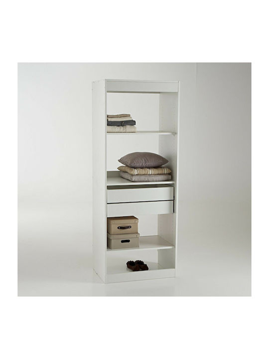 La Redoute Interieurs Build Κρεμάστρα Δαπέδου από Ξύλο Λευκή 50x69x180cm