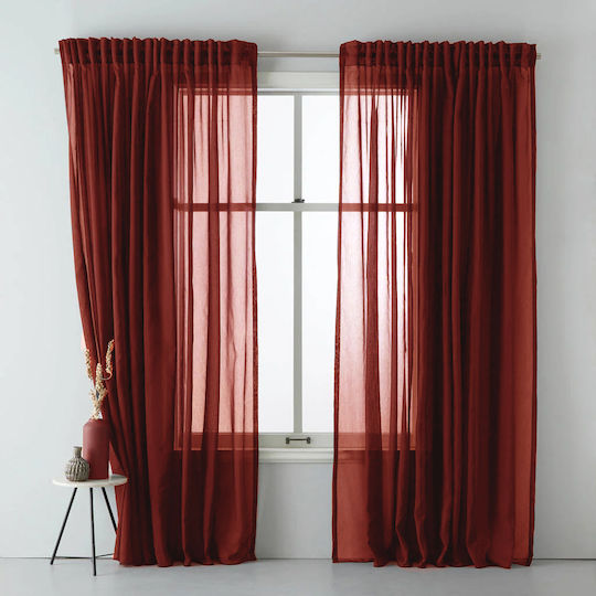 Saray Home με Τρέσα Κόκκινη 300x280εκ. Saray Home με Τρέσα Κόκκινη 300x280εκ.