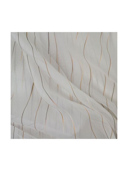 Saray Home Curtain with Pencil Pleat White 140x280cm