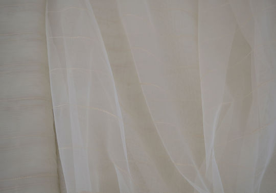 Saray Home Vorhang mit Bleistiftfalten Ecru KE 1480 140 140x280cm