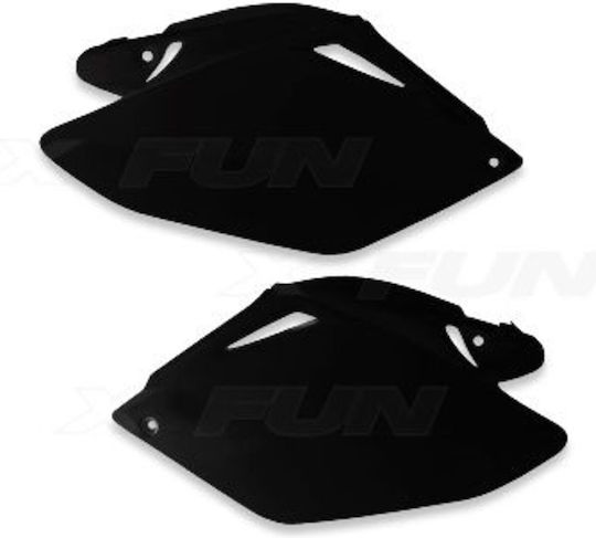 Motorcycle Side Plastic for Honda CRF 250 Black 1pcs