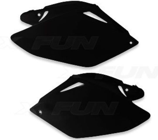 Motorcycle Plastic Side Panel for Honda CRF 250 Black 2 Pieces
