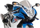 Puig Motorcycle Side Plastic for Suzuki GSX-R 600 Black 1pcs
