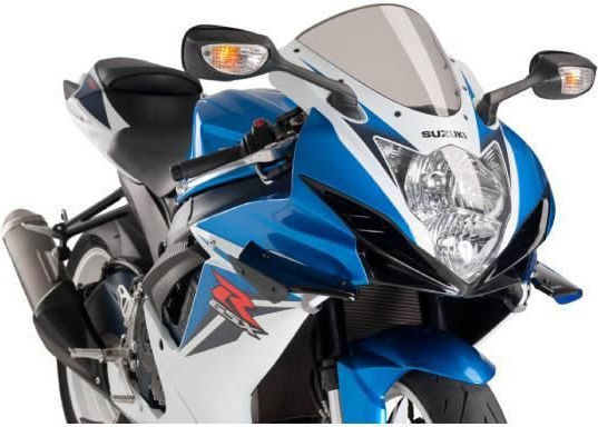 Puig Motorcycle Side Plastic for Suzuki GSX-R 600 Black 1pcs