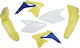 UFO Motorcycle Plastic Set Yellow 1pcs