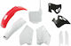 UFO Motorcycle Plastic Set for Honda CR 125 Red 1pcs