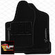 Covorașe Auto Fiat Seicento Linie Sport Negru Cu Cusături Gri Broderie Gri Abarth Set 4 bucăți