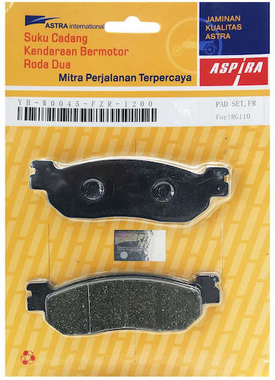 Aspira Τακάκια Μοτοσυκλέτας Πίσω για Yamaha Crypton / F1Z-R / Z 125