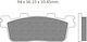Premier Motorcycle Brake Pads for Kymco People / X-Town Yamaha X-MAX