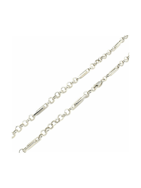 Silver Chain Neck Length 55cm