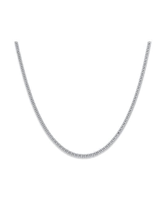 Chain Neck from Steel Thin Thickness 3mm and Length 40cm