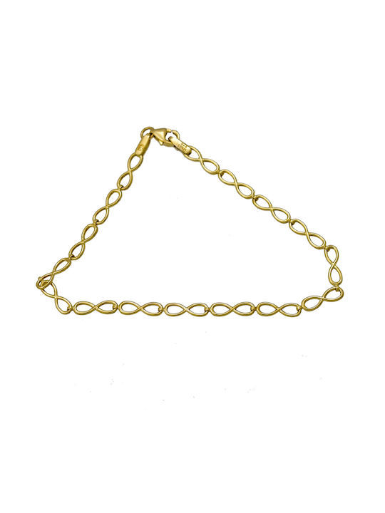 Goldene Kette Nacken 9K