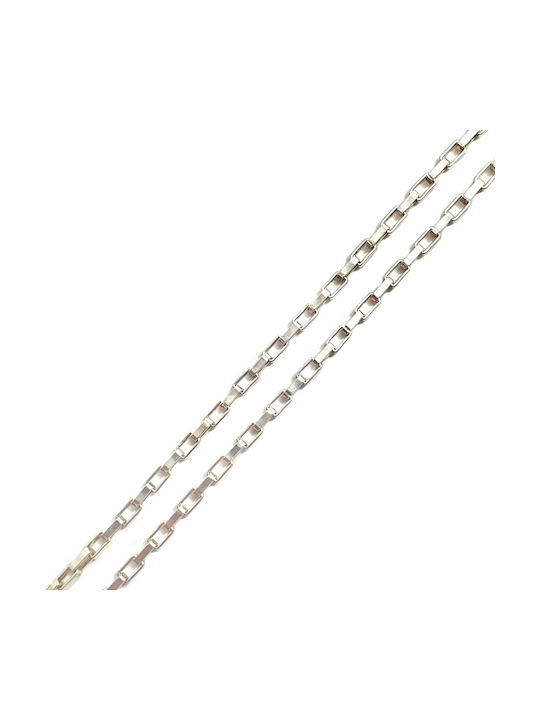 Silver Chain Neck Length 60cm