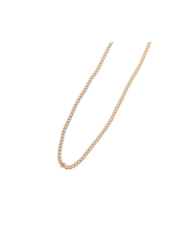 Silver Chain Neck Gold-plated Length 50cm