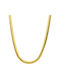 Q-Jewellery Silver Chain Neck Gold-plated